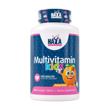 HAYA LABS Multivitamin Kids - Gyerek multivitamin- 60 narancs ízű rágótabletta vitamin és táplálékkiegészítő