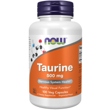 HAYA LABS Now Foods Taurine 500 mg 100 Veg kapszula vitamin és táplálékkiegészítő