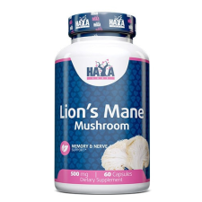 HAYA LABS Süngomba Lion’s Mane 500mg. 60 kapszula Haya Labs vitamin és táplálékkiegészítő