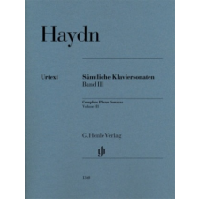  Haydn, Joseph - Complete Piano Sonatas Volume III – Georg Feder idegen nyelvű könyv