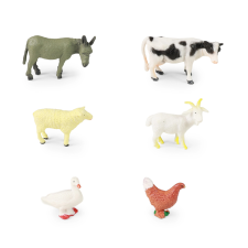 Háziállat figura készlet - 6 db játékfigura