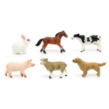  Háziállatok 20cm puha gumi játékfigura