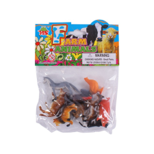  Háziállatok 5 cm, 10 db HB607/10 játékfigura