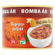 Házias Ízek bográcsgulyás 500 g konzerv