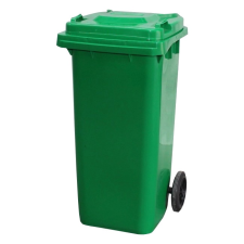  Háztartási kuka 120 l kerekes 0330 zöld szemetes