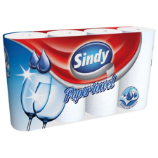 . Háztartási papírtörlő, 2 rétegű, 4 tekercses, "sindy" kkc2004018 papírárú, csomagoló és tárolóeszköz
