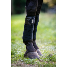 HB 687  Showtime rugalmas kötés ezüst és szürke 1 méret  ló lábvédelem lábvédő szett lófelszerelés