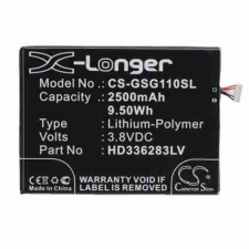  HD336283PLV Akkumulátor 2500 mAh mobiltelefon akkumulátor