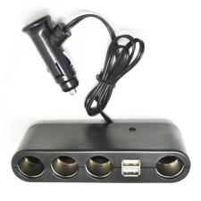 HD USB + Szivargyújtó elosztó AE-WF0120 12/24V elektromos alkatrész