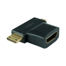  HDMI átalakító, A aljzat-mikroC+miniC dugó villanyszerelés