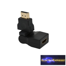  HDMI átalakító , adapter HDMI dugó - HDMI aljzat forgatható és dönthető audió/videó kellék, kábel és adapter