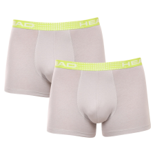 Head 2PACK Férfi boxeralsó HEAD szürke (701221813 002) L férfi alsó