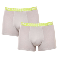 Head 2PACK szürke HEAD férfi boxeralsó (701221813 002) L