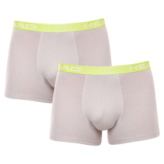 Head 2PACK szürke HEAD férfi boxeralsó (701221813 002) XL