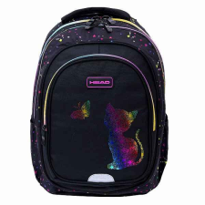 Head cicás ergonomikus iskolatáska, hátizsák - Rainbow Kitty iskolatáska