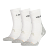 Head Head unisex sportzokni - légáteresztő félplüss talppal 3 pár - fehér - 35-38