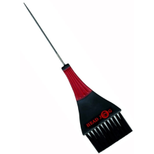 Head Jog fém végű festőecset, piros-fekete hajápoló eszköz