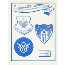 Headquarters United States Air Forces in Europe Historical Highlights antikvárium - használt könyv