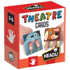 Headu : bábkártya szett - állatok játékfigura