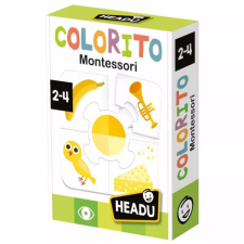 Headu : Formák és színek Montessori fejlesztő kirakó puzzle, kirakós