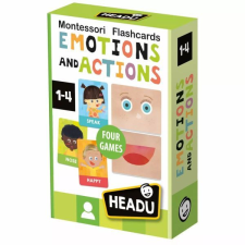 Headu : Montessori érzelmi intelligencia-fejlesztő kártyák oktatójáték