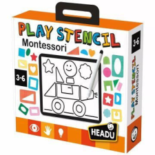 Headu Montessori Kreatív Sablonkészlet - 3-6 éveseknek kreatív és készségfejlesztő
