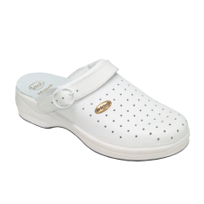 Health And Fashion Shoes Scholl Bonus Unisex Klumpa-Fehér 35-46