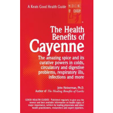 Health Benefits of Cayenne – John Heinerman idegen nyelvű könyv