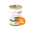 Healthy Meat bárány 95% monoproteines paté, rizzsel felnőtt kutyáknak 12x400g