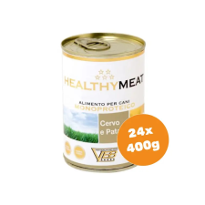 Healthy Meat szarvas 95% monoproteines paté, burgonyával felnőtt kutyáknak 24x400g kutyaeledel