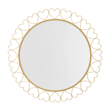  HEARTS arany falitükör bútor