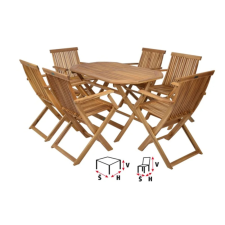  Hecht Kerti bútor fa - HECHT BASIC SET 6 kerti bútor