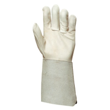  HEGESZTŐKESZTYŰ, SZÜRKE SZÍNBŐR TENYÉR/HASÍTÉK KÉZHÁT (10) védőkesztyű