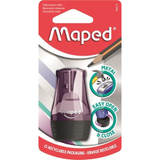 Hegyező, egylyukú, tartályos, MAPED "Tonic", vegyes színek hegyező