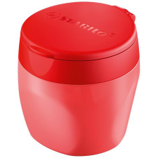  Hegyező, egylyukú, tartályos, STABILO "Woody 3 in 1", piros hegyező