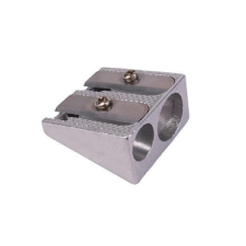  Hegyező, fém, kétlyukú, VICTORIA OFFICE hegyező