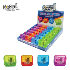  Hegyező tartállyal és nikkelezett pengével, 8 mm, különböző színekben hegyező