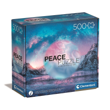 Hegyvidék Light Blue 500 db-os Peace puzzle Clementoni puzzle, kirakós