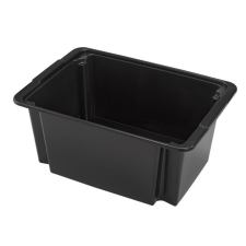  Heidrun Boxmania Fekete Tároló doboz  5,0L 29,5x19x12,5cm bútor