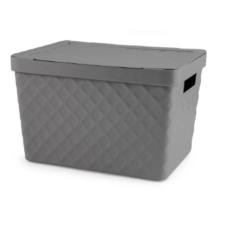  Heidrun Diamond  Tároló doboz 17,5L 36x27x23cm tetővel bútor