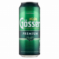 HEINEKEN HUNGÁRIA ZRT. Gösser Premium minőségi világos sör 5% 0,5 l doboz sör