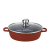 Heinner Alumínium serpenyő+fedő 24x6,5cm, 2,6l, Calabria, főzés: Heinner HR-JLG-J24JCR