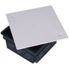 Heinrich Kopp GmbH Műanyag doboz 75x75mm fedéllel, 356101004 Kopp villanyszerelés