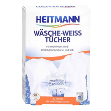Heitmann Fehérítő kendő heitmann 20 db/doboz tisztító- és takarítószer, higiénia
