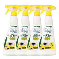 Heitmann Pure citromsavas Vízkőoldó spray (4x500ml) tisztító- és takarítószer, higiénia