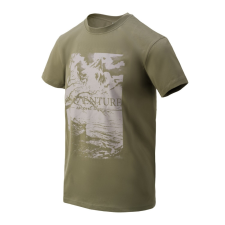 HELIKON-TEX Adventure Is Out There póló - Olive Green munkaruha