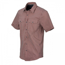 HELIKON-TEX Covert Concealed Carry rövid ujjú ing - Dirt Red Checkered