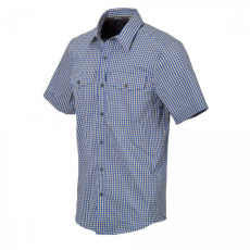 HELIKON-TEX Covert Concealed Carry rövid ujjú ing - Royal Blue Checkered