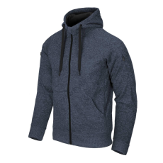 HELIKON-TEX Covert Tactical Hoodie FullZip - Blue Melange