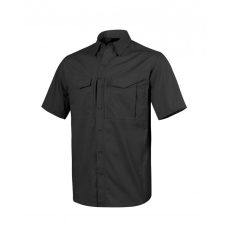 HELIKON-TEX Defender Mk2 rövid ujjú ing - PolyCotton Ripstop - Black